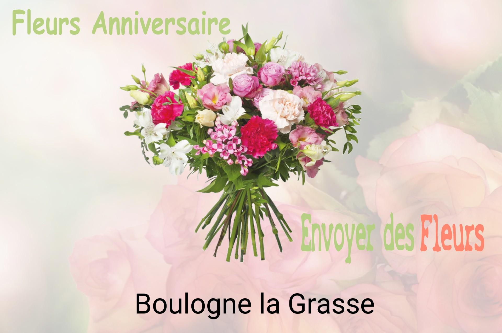 Bouquet de fleurs d’anniversaire livré à Boulogne-la-Grasse